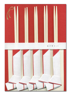 美濃和紙 古川紙工 結び箸セット